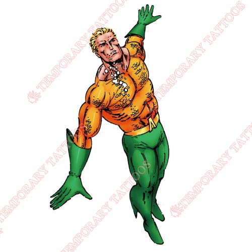Aquaman Customize Temporary Tattoos Stickers NO.447